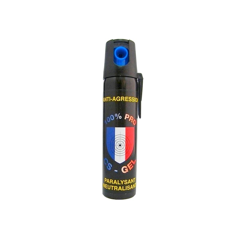 Bombe anti agression lacrymo GEL PRO 75 ml à 12,00 €