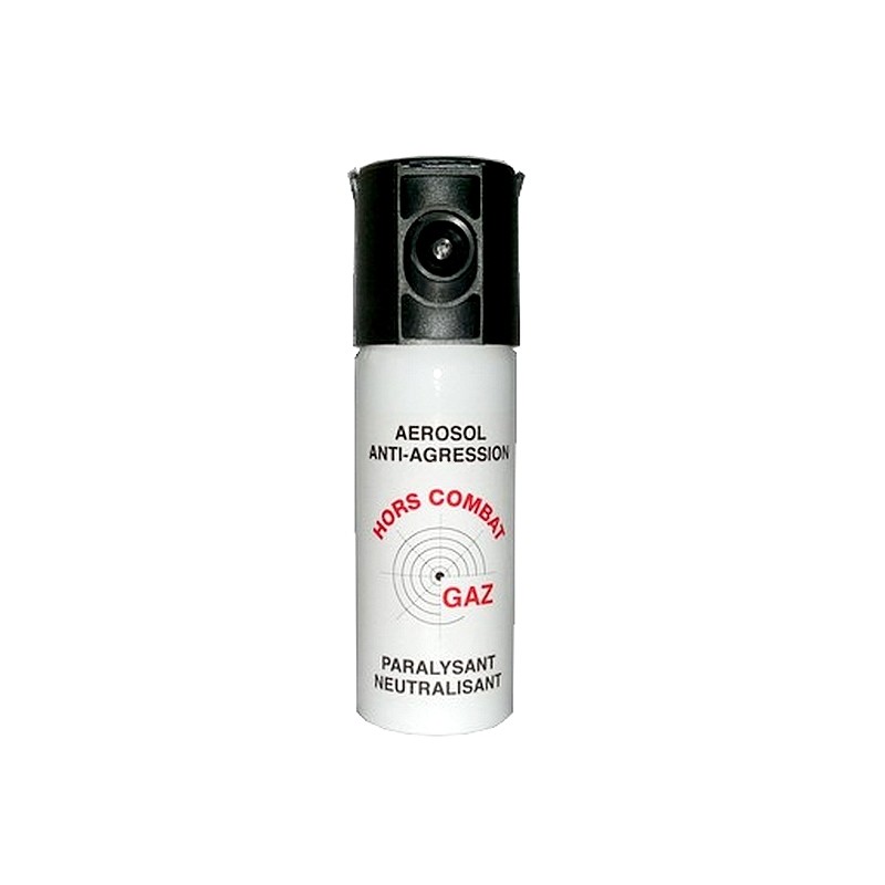 Bombe neutralisante 75 ml - Aérosol anti agression CS pur