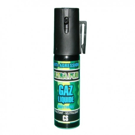 Bombe lacrymogène CS GAZ 25ml