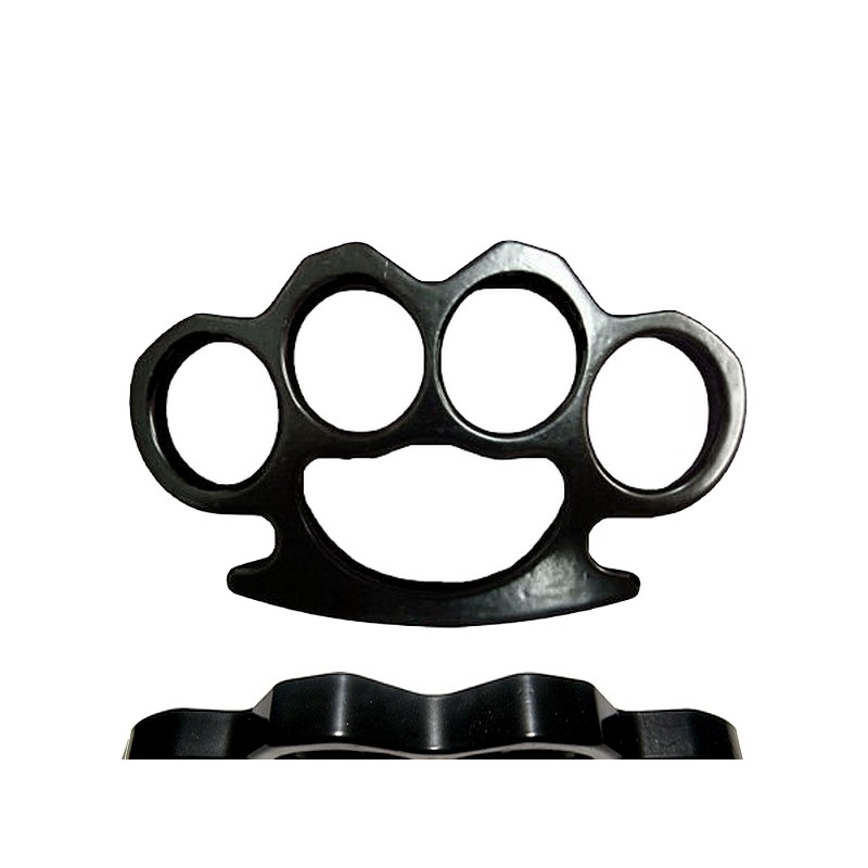 Poing americain arme self defense noir 14mm à 9,50 €