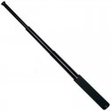 Matraque télescopique 66cm NOIRE en Acier livré manche mousse avec Étui
