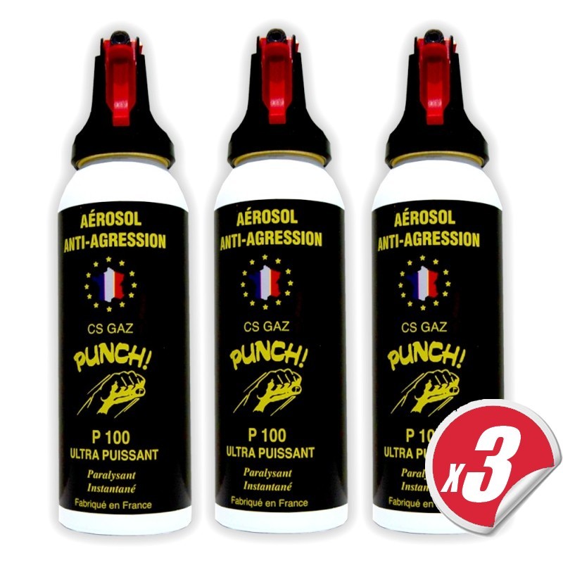 PROFESSIONAL STORE Marseille – Bombe défense lacrymo 100 gel