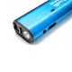 Taser batterie de téléphone portable et lampe torche Bleu 