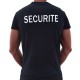 TEE SHIRT NOIR SECURITE